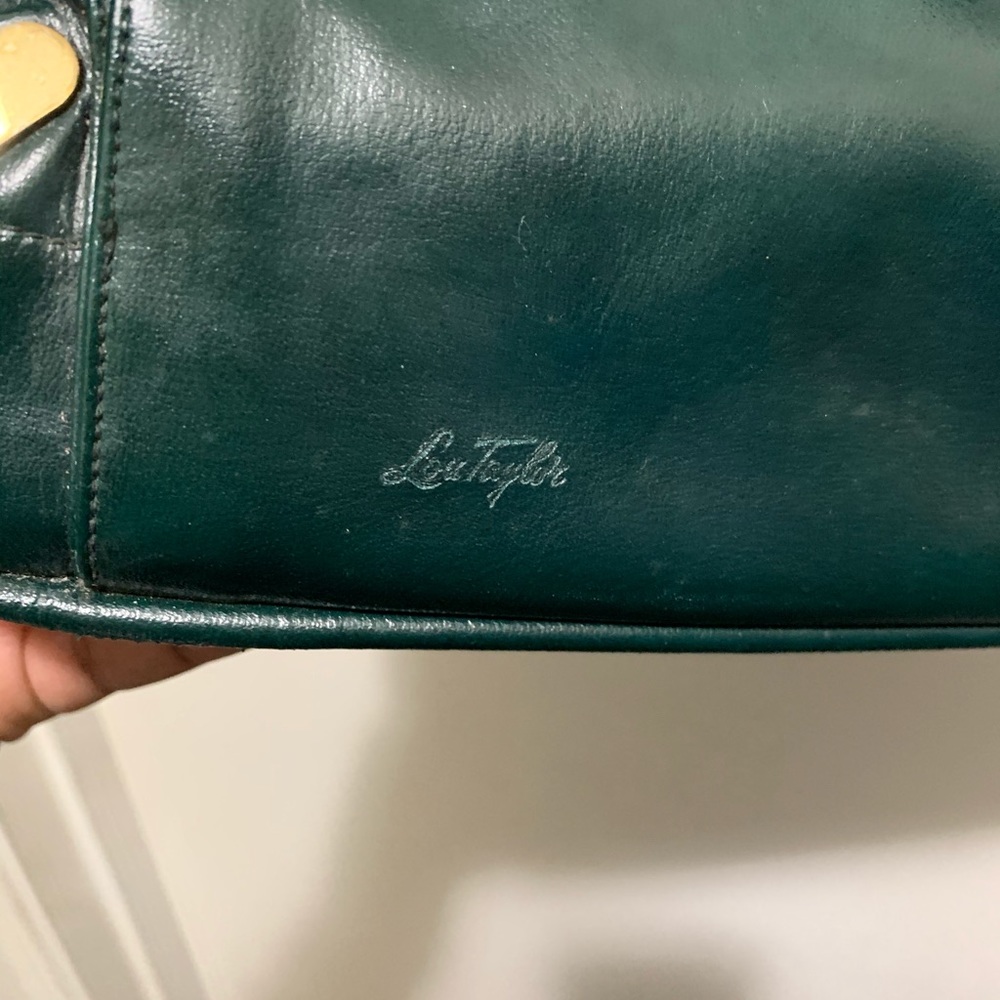 Vintage green purse.